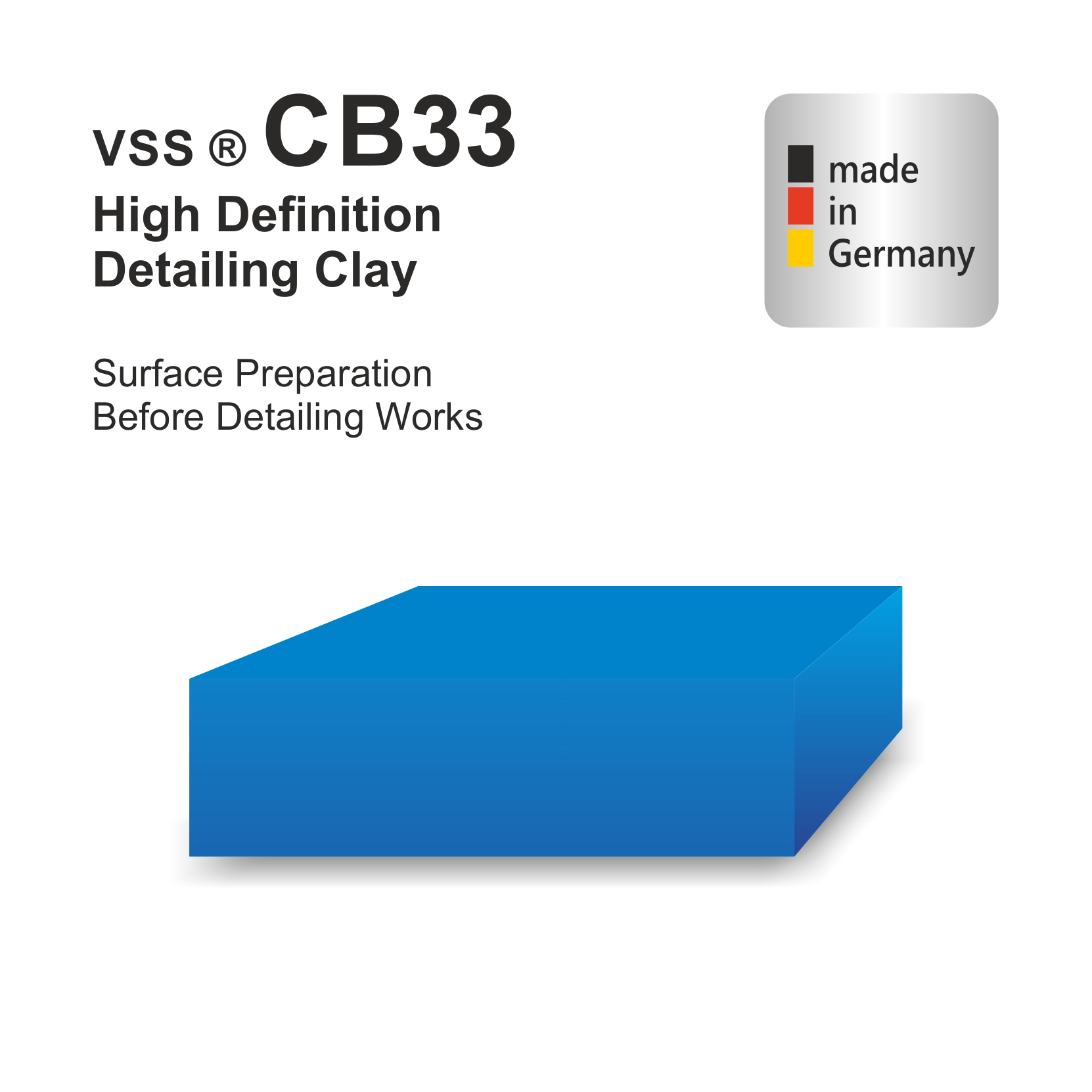 VSS CB33 High Definition Clay Bar