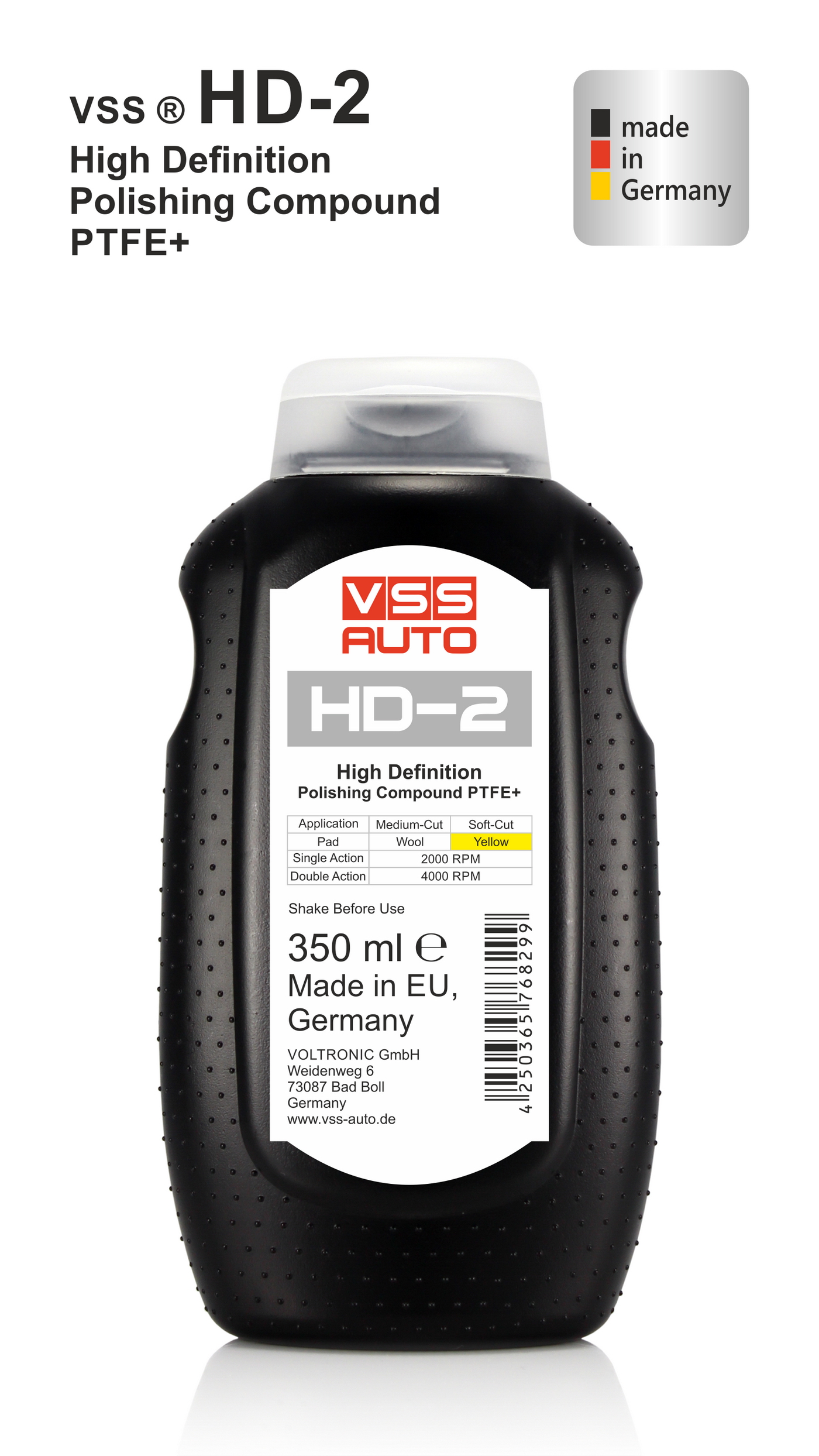 VSS HD-2 High Definition Polishing Compound PTFE+