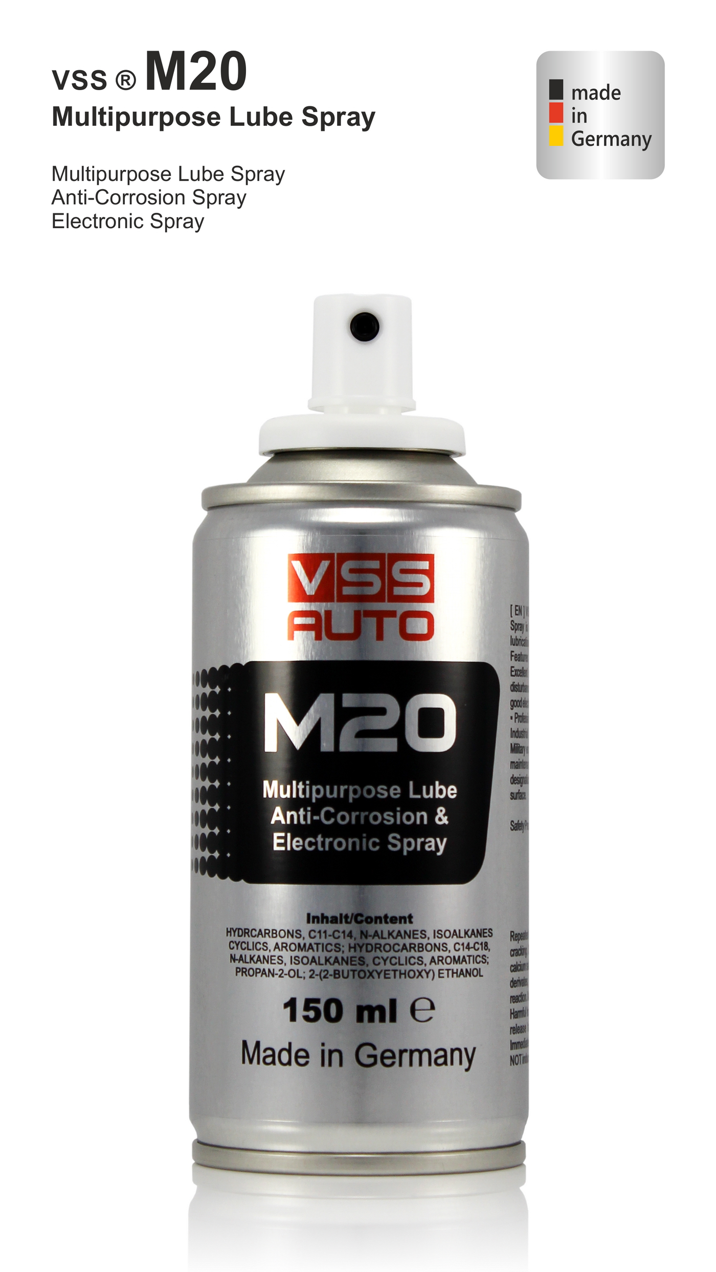 VSS M20 Multipurpose Lube and Electronic Spray