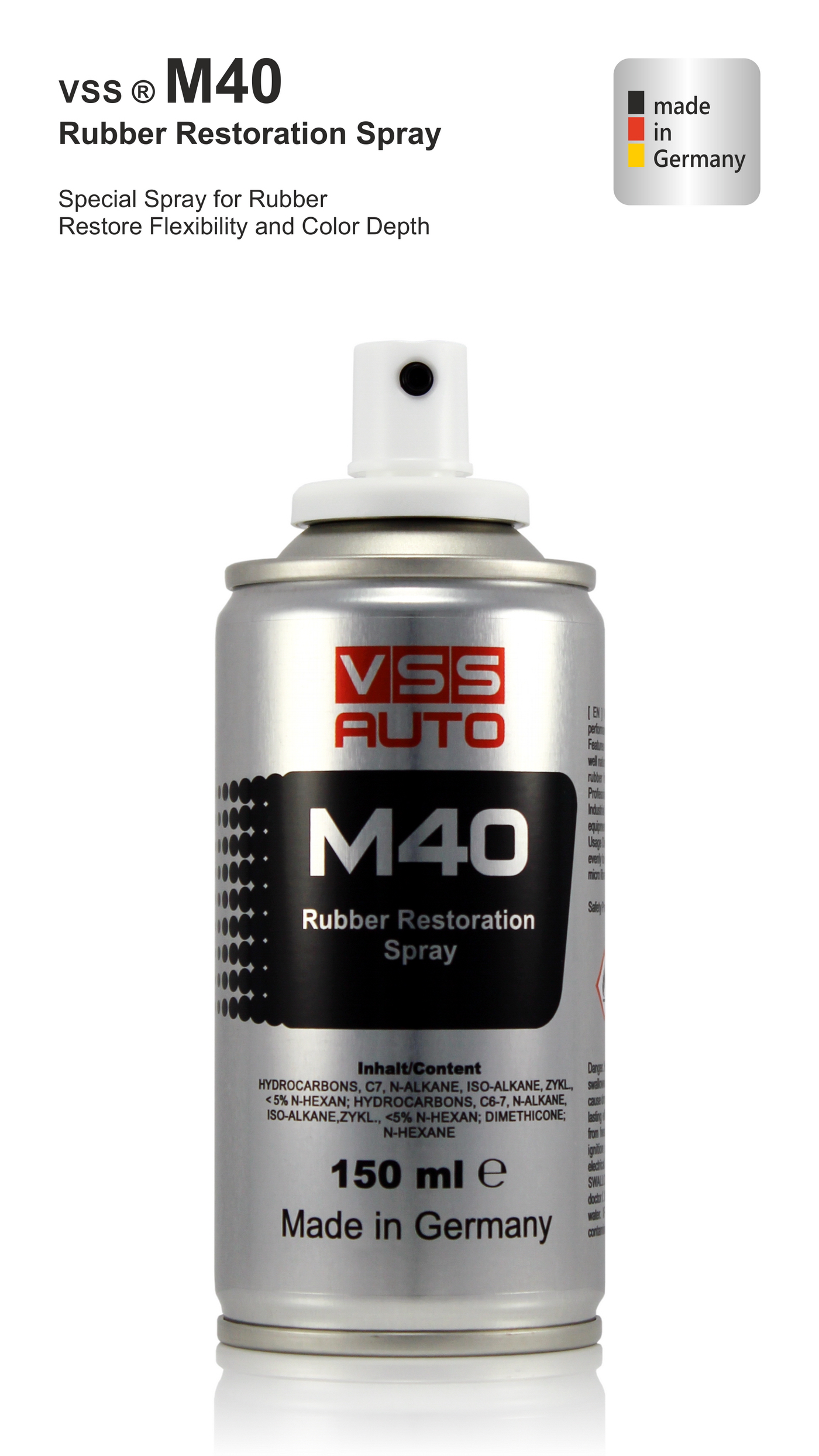 VSS M40  Rubber Restoration Spray