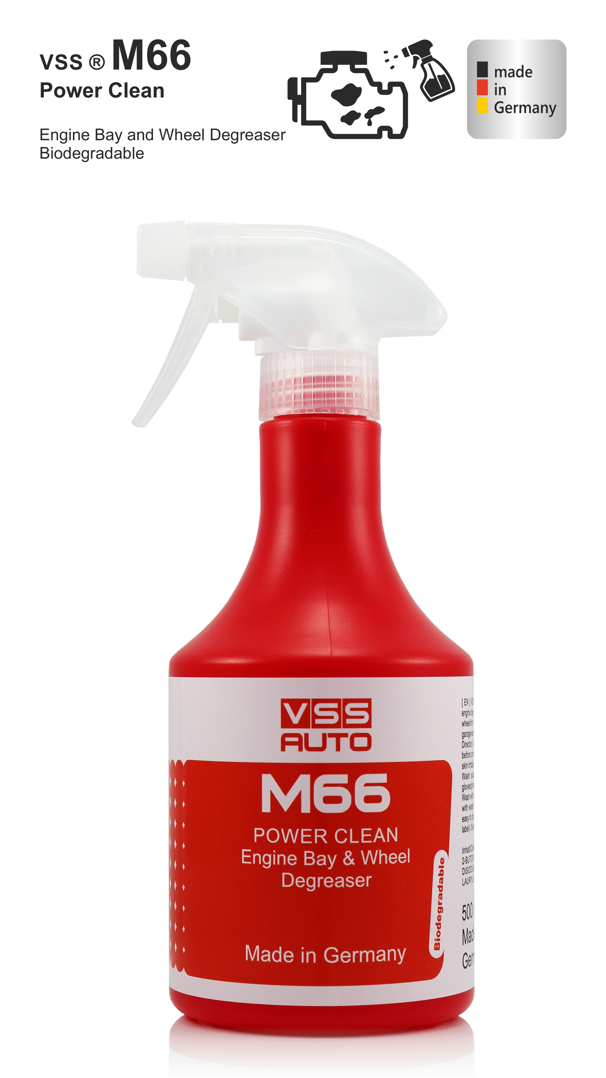 VSS M66  Power Clean Engine Bay and Wheel Degreaser