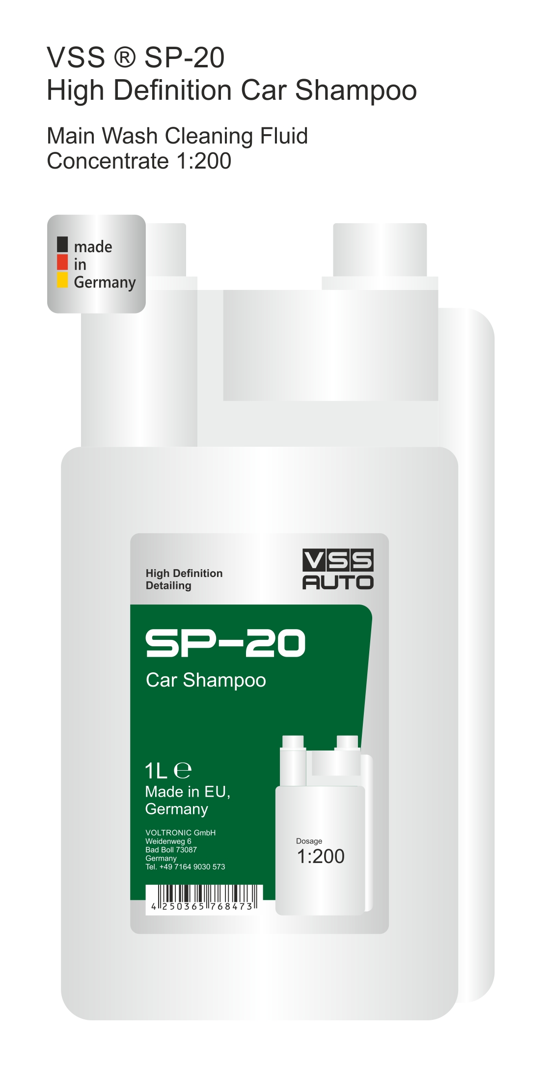 VSS SP-20 Car Shampoo (main wash)